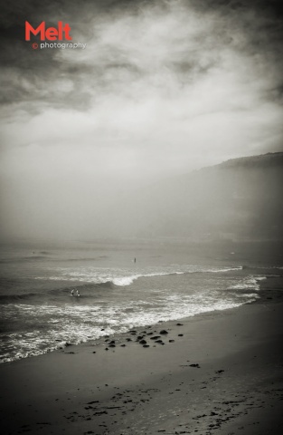 Misty Morn at St Clair beach