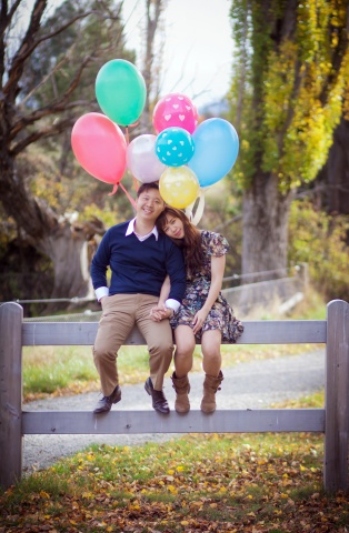 Shirleen & Hedi's engagement shoot, Arrow Junction, Central Otago, NZ